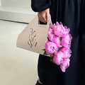 3-pack 2026 new design paper flower bouquet bag, flower bouquet gift bag, floral bag, packaging bag