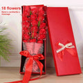 18PCS Rose Soap Flower Gift Box Set - Valentine's Day Gift