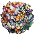 Colorful Butterfly Stickers – 50pcs Waterproof DIY Decals